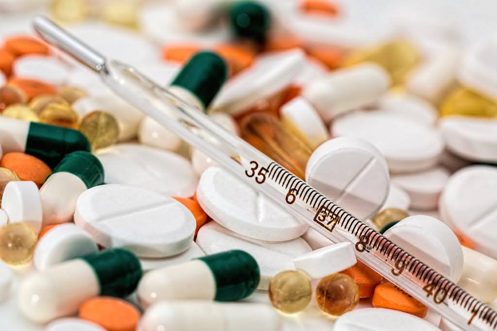 A variety of medicinal drugs.